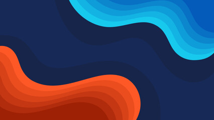 abstract blue orange background. wallpaper seamless pattern