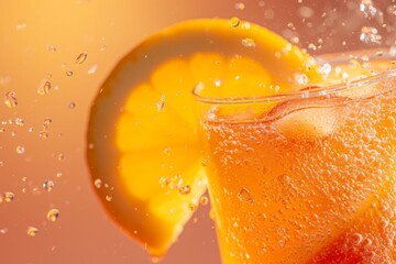 Close up of Fruit Juice