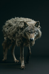 Fototapeta premium wolf in sheep clothes