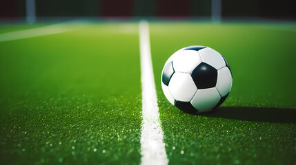 Fototapeta premium American football background, traditional super bowl banner poster