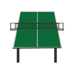 table tennis court icon vector