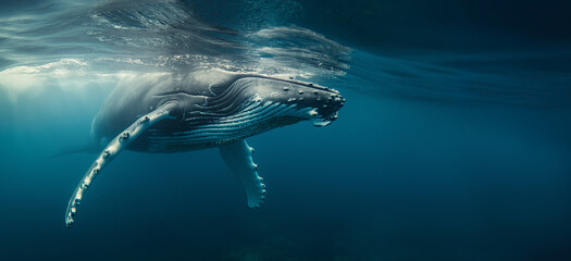  Humpback Whale,  Majestic Ocean Guardians in a Spectacular Swim  Awareness Month Tribute To Humpback Whales.