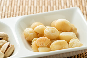 マカダミアナッツ。
