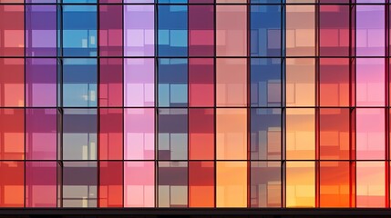 Solar windows transparent photovoltaics building integrated power generation solid color background