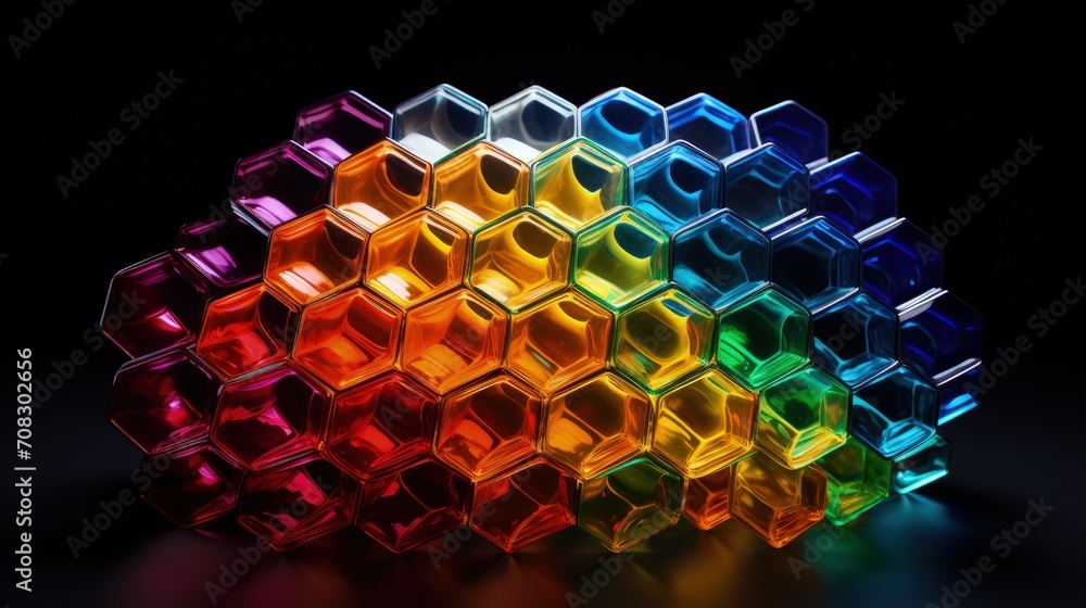 Poster programmable matter shape shifting substances reconfigurable materials solid color background