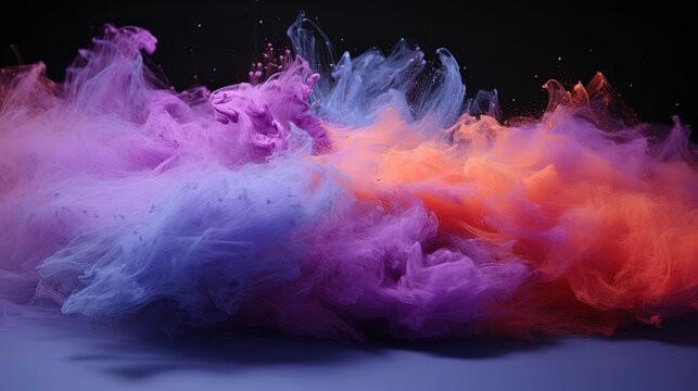 Smart dust sensor networks ubiquitous computing solid color background