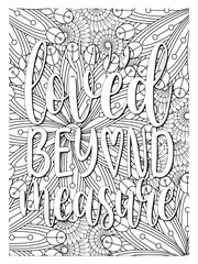 Abstract background flower pattern in black and whiteflower coloring pages and Motivational Quotes