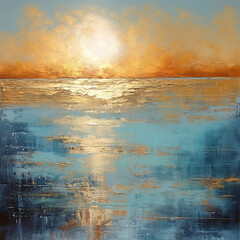 abstract seascape