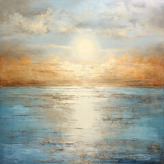 Obraz premium abstract seascape