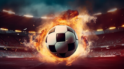 Naklejka premium Super bowl background, american football banner