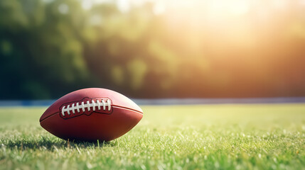 Super bowl background, american football banner