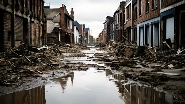 Delve into the archives to uncover the untold tales of destruction and resilience in the face of past floods and their lasting impacts on societies.