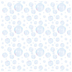 Bubble Seamless Pattern and Bubble Background or Bubble Pattern Design