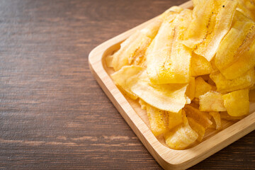 Banana Chips - fried or baked sliced banana