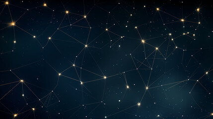 Abstract line art background, technological background