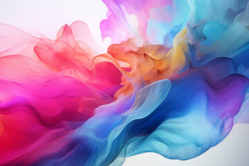 Obraz premium background abstract visual striking, Glowing geometric shapes with vibrant gradients in neon colors for a radiant and modern design, Bold diagonal contrasting color for a striking and dynamic design