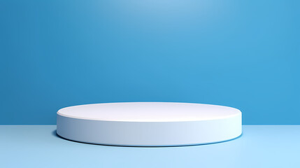 Podium, booth, stage, product background for displaying products, 3D rendering