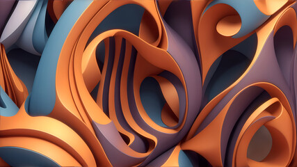 3d Colorful abstract wallpaper modern background 66.