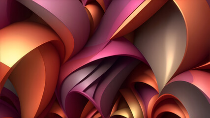3d Colorful abstract wallpaper modern background 62.