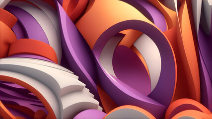 3d Colorful abstract wallpaper modern background 33.