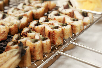 Korean food. Charcoal grilled eel