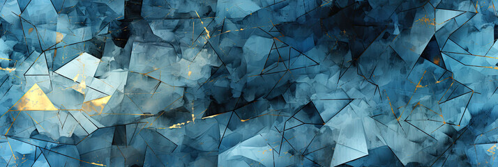 blue grunge background with seamless pattern vintage texture - obrazy, fototapety, plakaty