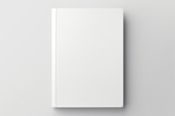 White book cover for your designs mockup - obrazy, fototapety, plakaty