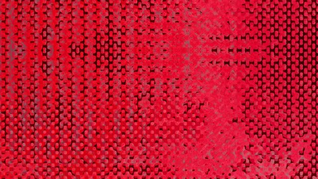 An abstract trendy halftone zine grunge texture motion graphic background.
