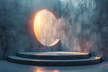 An artistic minimalist background with a subtle gradient and a solitary abstract shape, exuding contemporary simplicity and sophistication.