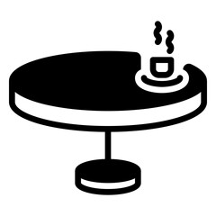 table icon, glyph icon style