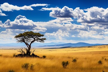Fototapeta premium Wildlife safari in a national park in africa