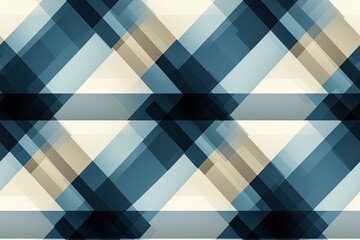 checkered seamless pattern on a blue plaid shirt of a tartan lumberjack on white background - obrazy, fototapety, plakaty