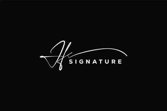 JF initials Handwriting signature logo. JF Hand drawn Calligraphy lettering Vector. JF letter real estate, beauty, photography letter logo design.