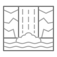 Waterfall Icon
