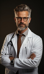 Fototapeta premium portrait of a doctor