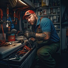 Plumber man