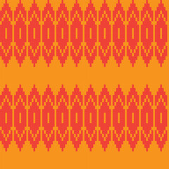 Colourful Argyle Fair Isle Seamless Pattern Design