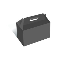 Gable Auto lock box, 3d box
