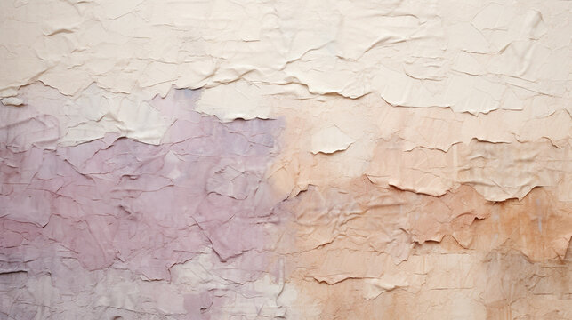 Colorful Handmade Recycled Paper Mache Texture