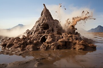 Muddy land