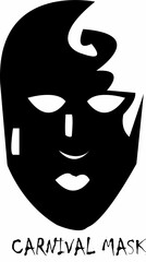 The carnival face mask