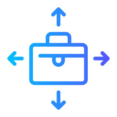 opportunity gradient icon