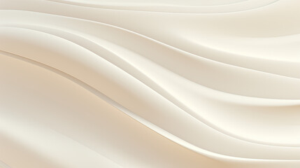 A minimalist abstract background with smooth milk ripples and soft, creamy textures against a neutral tone Ai Generative