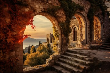 Ancient archway architecture