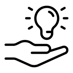 Obraz premium idea development line icon