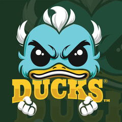 Super Ducks logo design
