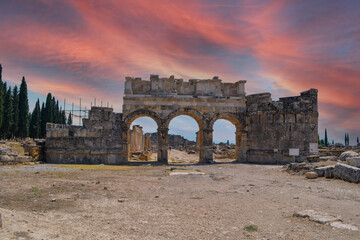 Old destroyed buildings from Roman times