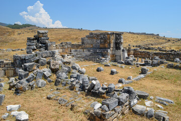 Old destroyed buildings from Roman times