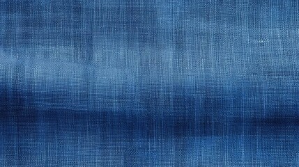 Closeup of blue fabric texture for background, Navy blue cotton fabric pattern - obrazy, fototapety, plakaty