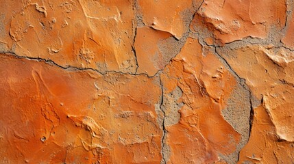 A close up of a rusted wall with a clock on it. This asset is suitable for illustrating concepts of time passing, age, decay, history, and vintage design.
